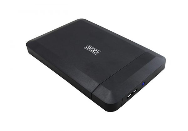 CAJA EXTERNA HDD 2.5" SATA-USB 3.0 SCREWLESS 3GO NEGR