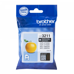 CARTUCHO BROTHER LC3211BK 200PG NEGRO