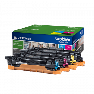 TONER BROTHER TN243 KIT 4 COLORES 1000PG