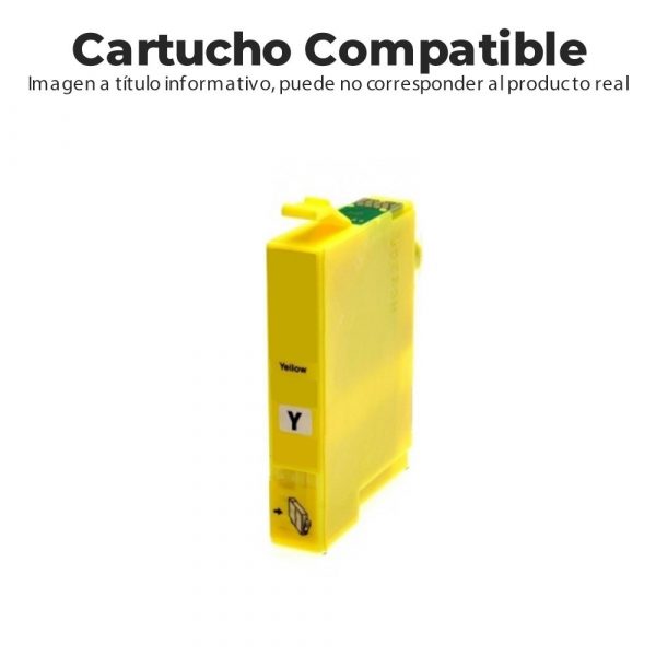 CARTUCHO COMPATIBLE CON EPSON T02W4 502XL AMARILLO