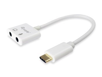 CABLE EQUIP ADAPTADOR USB-C MACHO - AUDIO
