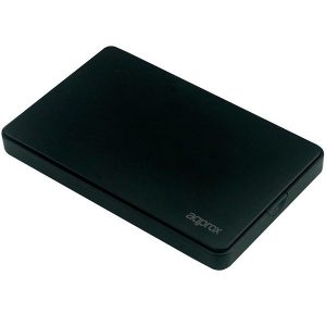 CAJA EXTERNA HDD 2.5" SATA-USB 2.0 APPROX NEGRA