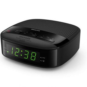 RADIO DESPERTADOR PHILIPS TAR3205 NEGRO 2 ALARMAS