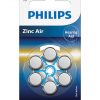 PILAS PHILIPS AUDIFONOS ZINC AIRE ZA675-PR44 PACK6