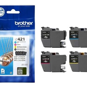 CARTUCHO BROTHER LC421 MULTIPACK 4 200PAG