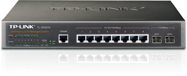 SWITCH TP-LINK SMB 8 PUERTOS 10-100-1000 GESTION