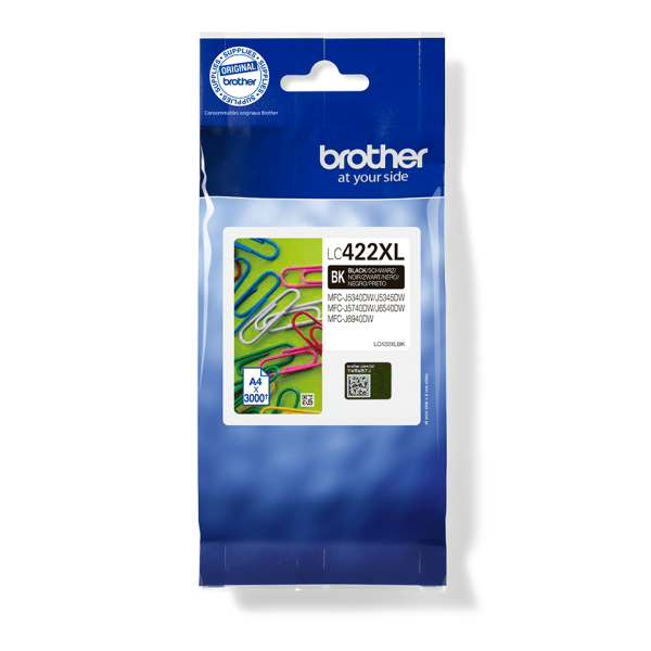 CARTUCHO BROTHER LC422XL NEGRO 3000 PAG