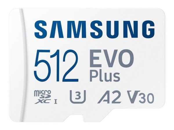 MEMORIA MICRO SD 512GB SAMSUNG EVO+ CLASE 10