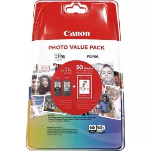 CARTUCHO CANON PG-540 Y 541XL+PAPEL FOTOGRAFICO
