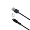 CABLE CELLY USB A TIPOC-2 METROS NEGRO
