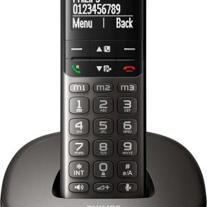 TELEFONO PHILIPS XL4901 NEGRO COMP. AUDIFONO