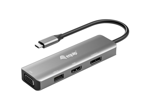 ADAPTADOR CONCEPTRONIC USB-C A HDMI-DISPLAYPORT-VG