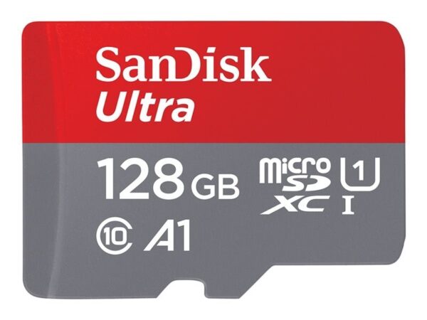MEMORIA MICRO SD 128GB SANDISK ULTRA +ADAP CL10 UH