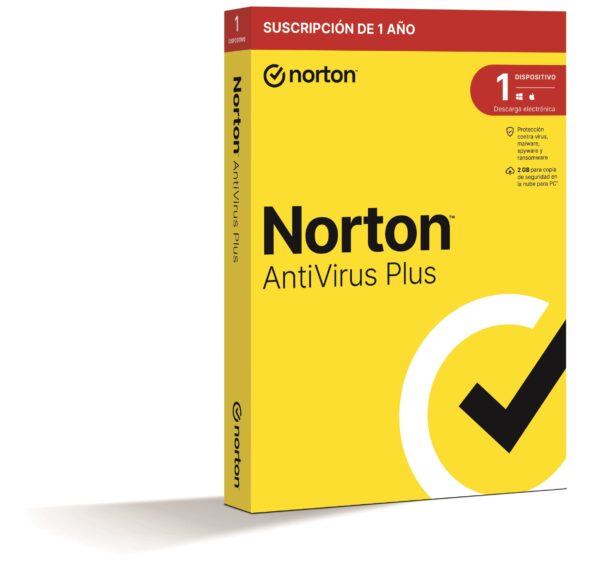 ANTIVIRUS NORTON PLUS 2GB ES 1 USER 1 DEVICE BOX