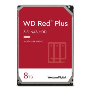 DISCO DURO 3.5" WESTERN DIGITAL 8TB RED PLUS SATA