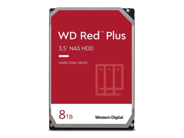 DISCO DURO 3.5" WESTERN DIGITAL 8TB RED PLUS SATA