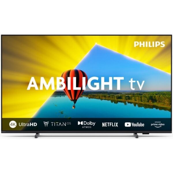 TELEVISION 43" PHILIPS 43PUS8079 4K U HDR+ SMART AMBIL