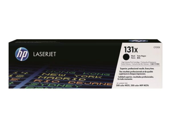 TONER HP 131X CF210X LJ PRO 200 2.4K NEGRO