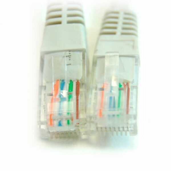 PG LATIGUILLO COLOR GRIS RJ45 CAT 6 UTP 0.25 METRO