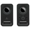 Altavoces logitech z150 2.0 -  negros -  6w
