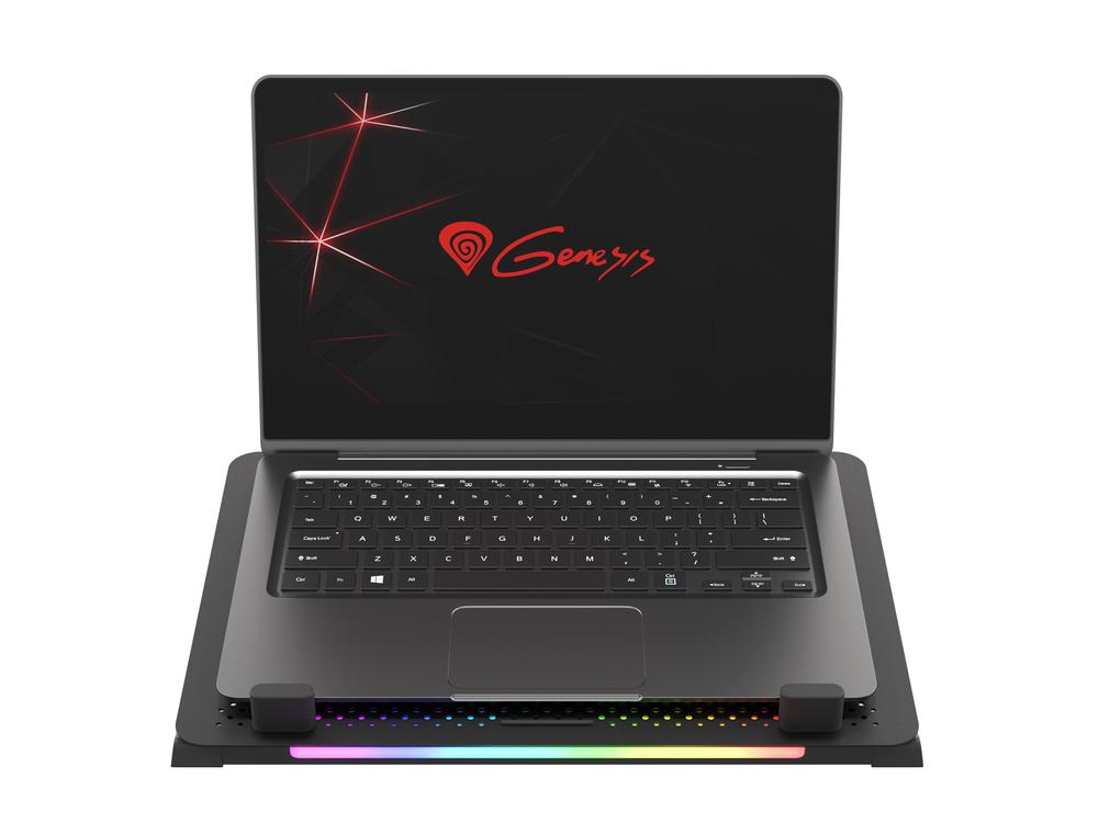 Base refrigeradora genesis oxid 450 rgb para portatil hasta 15.6 DSP0000001545 3