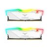 Memoria ram  ddr4 16gb 2x8gb 3200mhz teamgroup delta blanco -  t - force rgb - cl 16 - 1.35v tf4d416g3200hc16fdc01