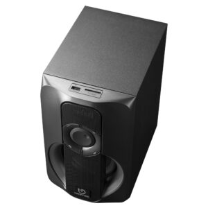 Altavoces hiditec 2.1 multimedia h400 dark edition 80w bluetooth usb sd radio 3 DSP0000004167 1