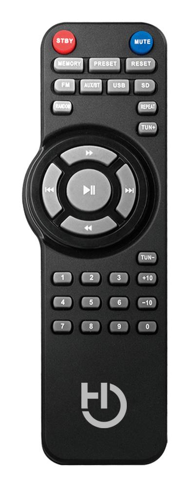 Altavoces hiditec 2.1 multimedia h400 dark edition 80w bluetooth usb sd radio DSP0000004167 3