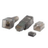 Conector lanberg rj45 cat 6a utp plug 8p8c tool - less