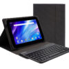 Funda con teclado nilox para tablet 10.5 pulgadas bluetooth negro