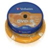 Verbatim dvd - r 4.7gb 16x tarrina 25uds