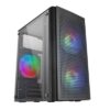 Caja ordenador mars gaming mc300 negro micro atx 1 x usb 3.0 2 x usb 2.0 3 x 120mm frgb