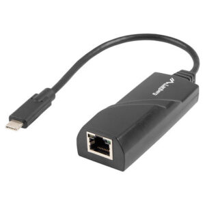 Adaptador lanberg usb tipo c 3.1 macho -  ethernet rj45 hembra -  0.15m