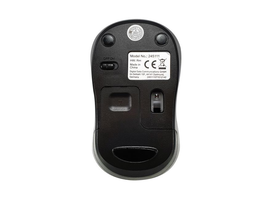 Mouse raton equip comfort wireless inalambrico - 1200dpi - azul DSP0000018569 1