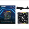 Ventilador caja gaming lian li unifan tl - lcd inalambrico argb 120mm negro
