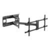 Soporte de pared orientable equip para pantalla de 43 pulgadas -  80 pulgadas doble brazo largo articulado equip max.