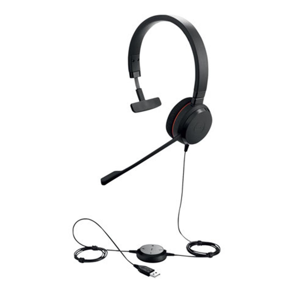 Auriculares jabra evolve 20 ms negro DSP0000030442 2
