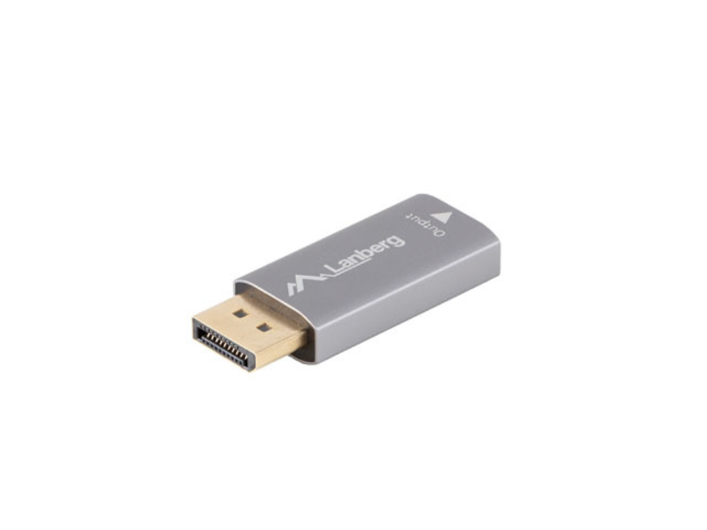 Adaptador 4k displayport a hdmi lanberg macho - hembra DSP0000031996 1