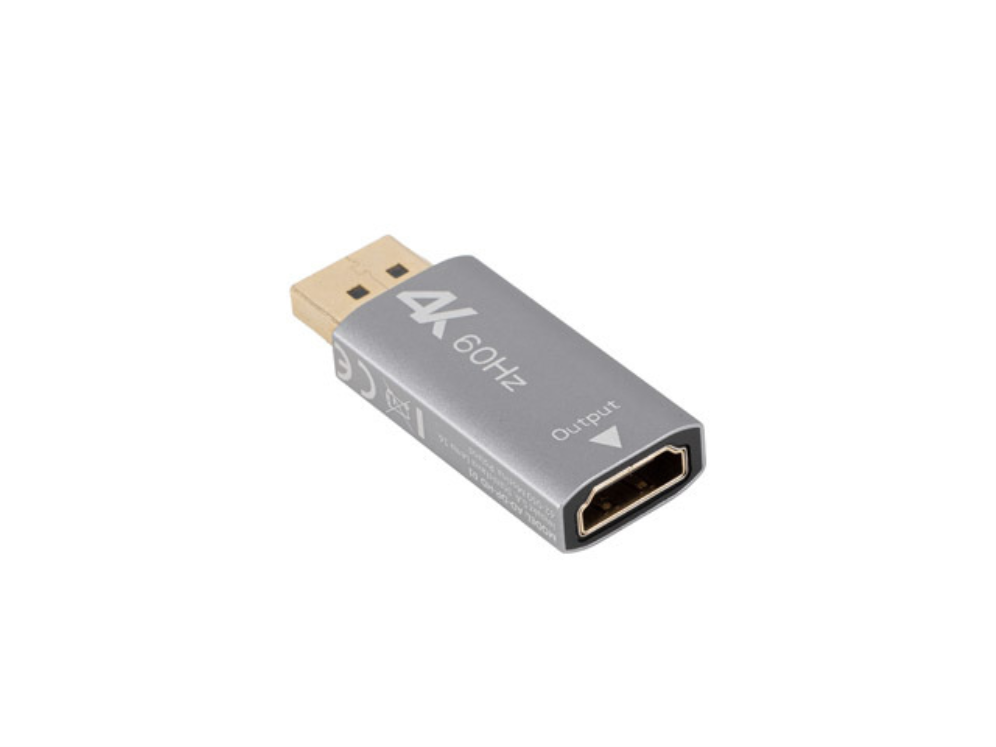 Adaptador 4k displayport a hdmi lanberg macho - hembra DSP0000031996 4