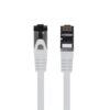 Cable red lanberg latiguillo cat.8.1 s - ftp lszh cu 0.5m gris fluke passed