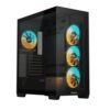 Caja ordenador gaming gigabyte c500 atx rgb vidrio usb 3.2 negra