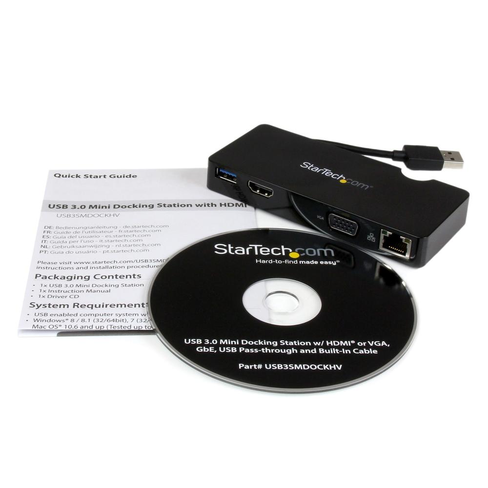 Docking station startech usb 3.0 4 en 1 DSP0000033450 3