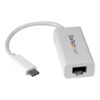 Adaptador usb tipo c a rj45 startech macho - hembra blanco 1 DSP0000033451 0