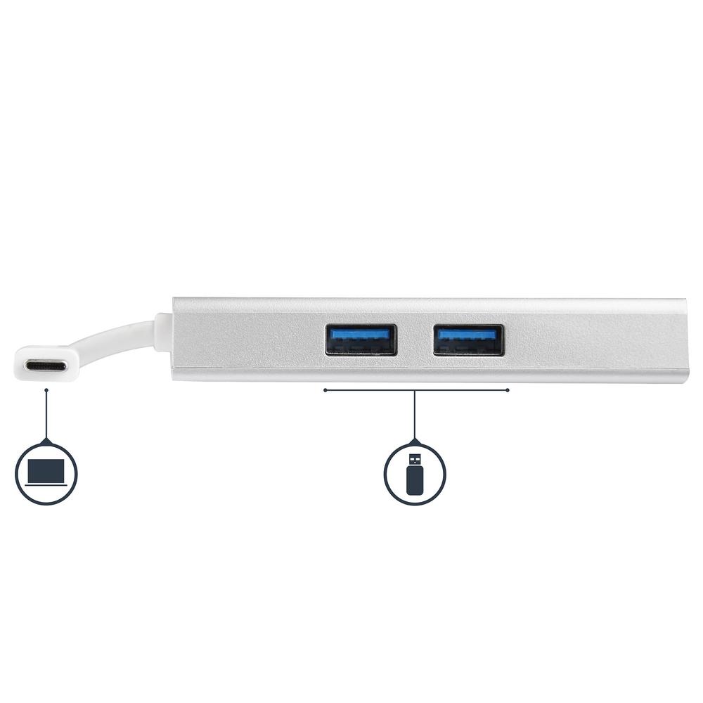 Docking station startech usb tipo c 5 en 1 DSP0000033452 1