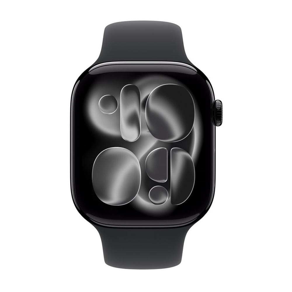 Smartwatch apple watch s11 gps + cellular 46mm jet black aluminium case black sport band - s - m DSP0000034412 0