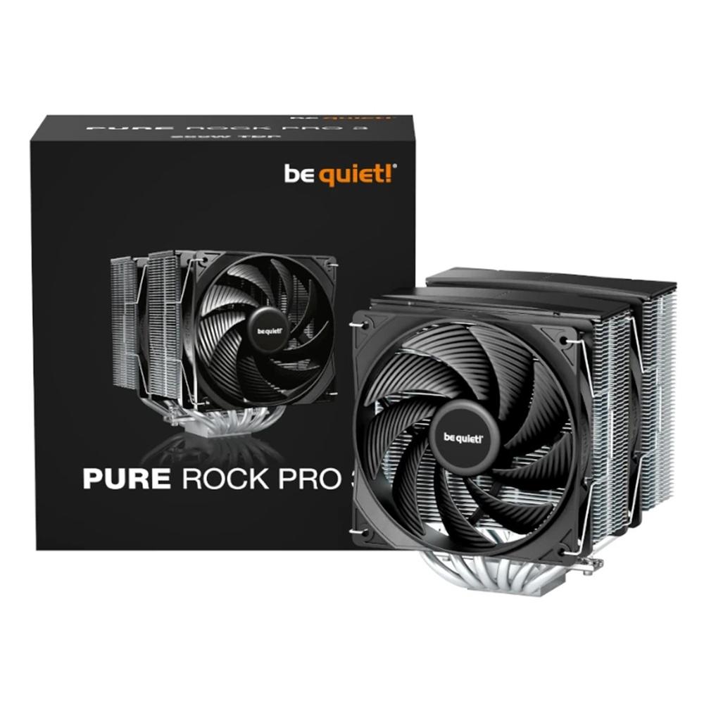 Ventilador disipador cpu be quiet pure rock pro 3 2 x 120mm negro DSP0000034618 0