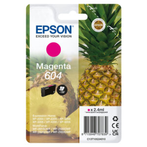 Cartucho epson 604 magenta c13t10g34010 xp2200 wf - 2910 piña